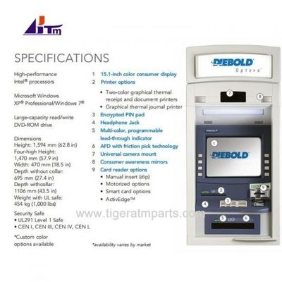 디볼드 오프테바 562 ATM 기계 부품 전체 모듈 예비 부품