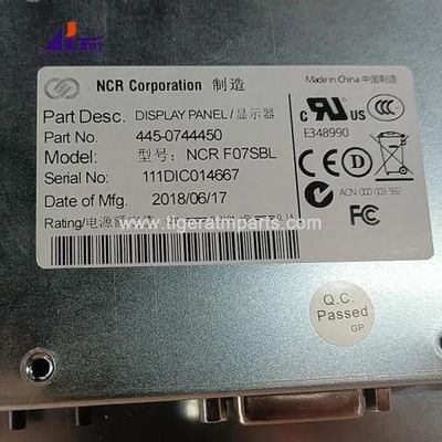 ATM 기계 부품 NCR 셀프서브 컴팩트 운영자 패널 COP 7 인치 445-0744450