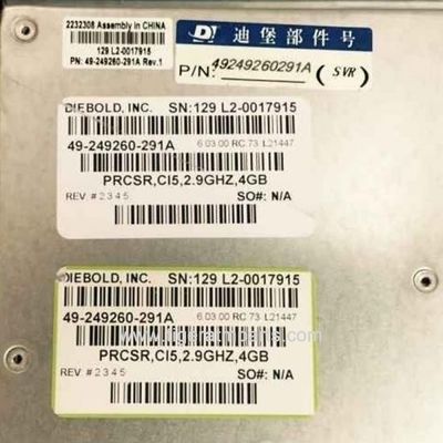 49249260291A Diebold Opteva PRCSR 2.9GHZ 4GB PC 코어 ATM 기계 부품