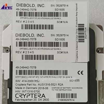 ATM 기계 부품 Diebold Nixdorf EPP7 키보드 49249442707B