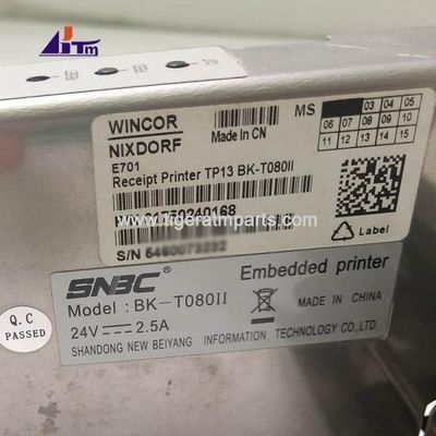 1750240168 1750189334 Wincor 영수증 프린터 TP13 BK-T080II ATM 부품