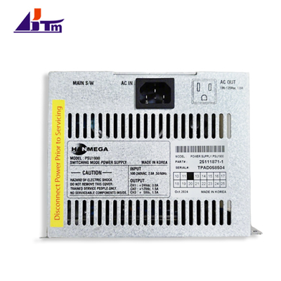 Genmega G2500 ATM 스위칭 모드 전원 공급 장치 PSU1900 25111871-1