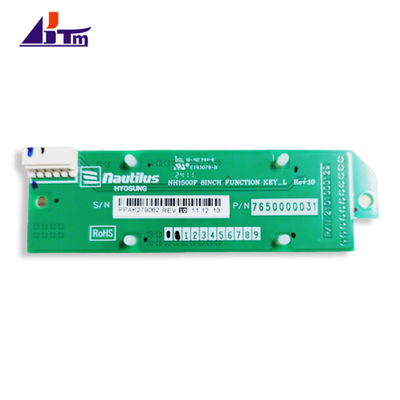 나우틸러스 Hyosung MX 2600SE 기능 키 왼쪽 7650000031 ATM 예비 부품