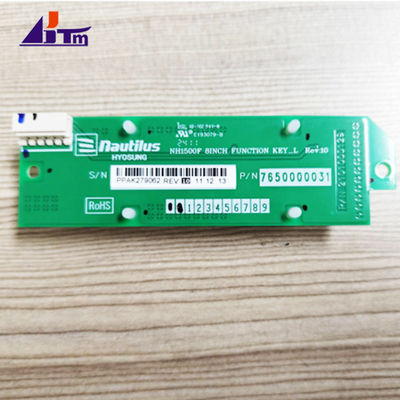 나우틸러스 Hyosung MX 2600SE 기능 키 왼쪽 7650000031 ATM 예비 부품
