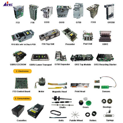 후지쯔 F53 F56 F510 GRS50 G510 G610 G750 디스펜서 모듈 ATM 예비 부품