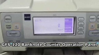 Glory GFS 120 조작반 교체